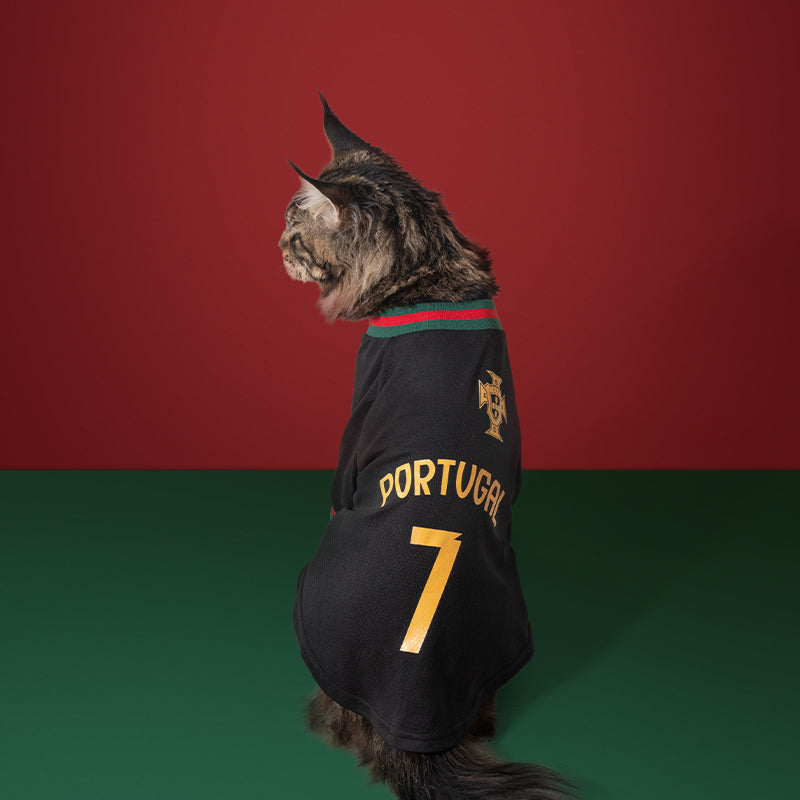 Portugal FPF Pet No.7 Special Edition Jersey - Black